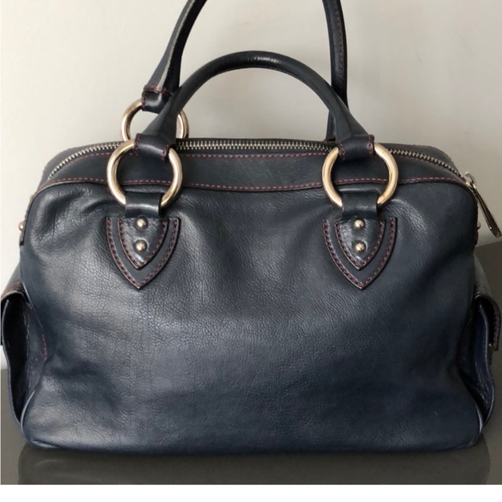 Marc Jacobs pocket satchel leather bag